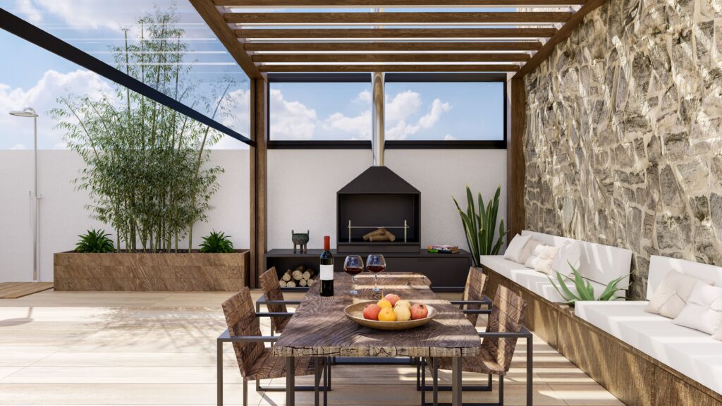 How to design an outdoor living space, design ideas for outdoor living space