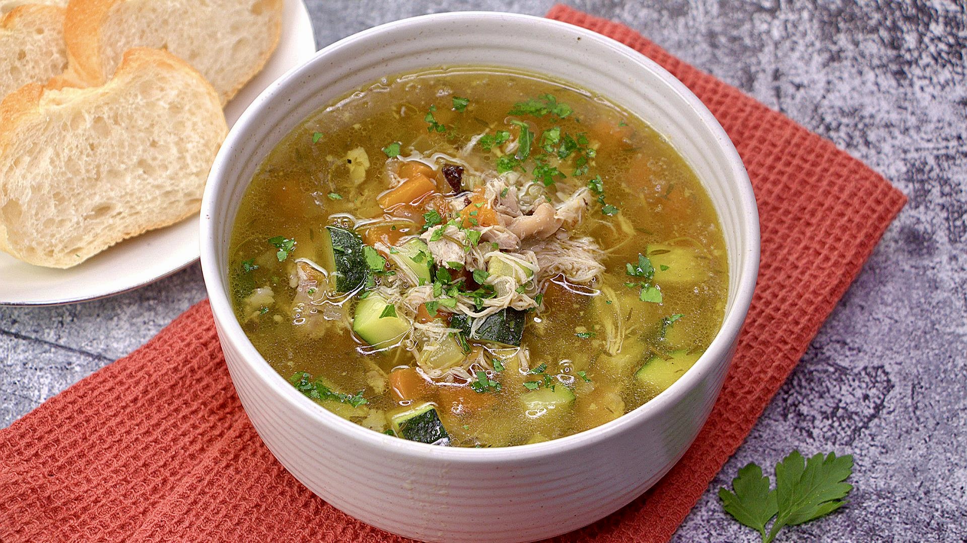 Chicken Soup with Quinoa