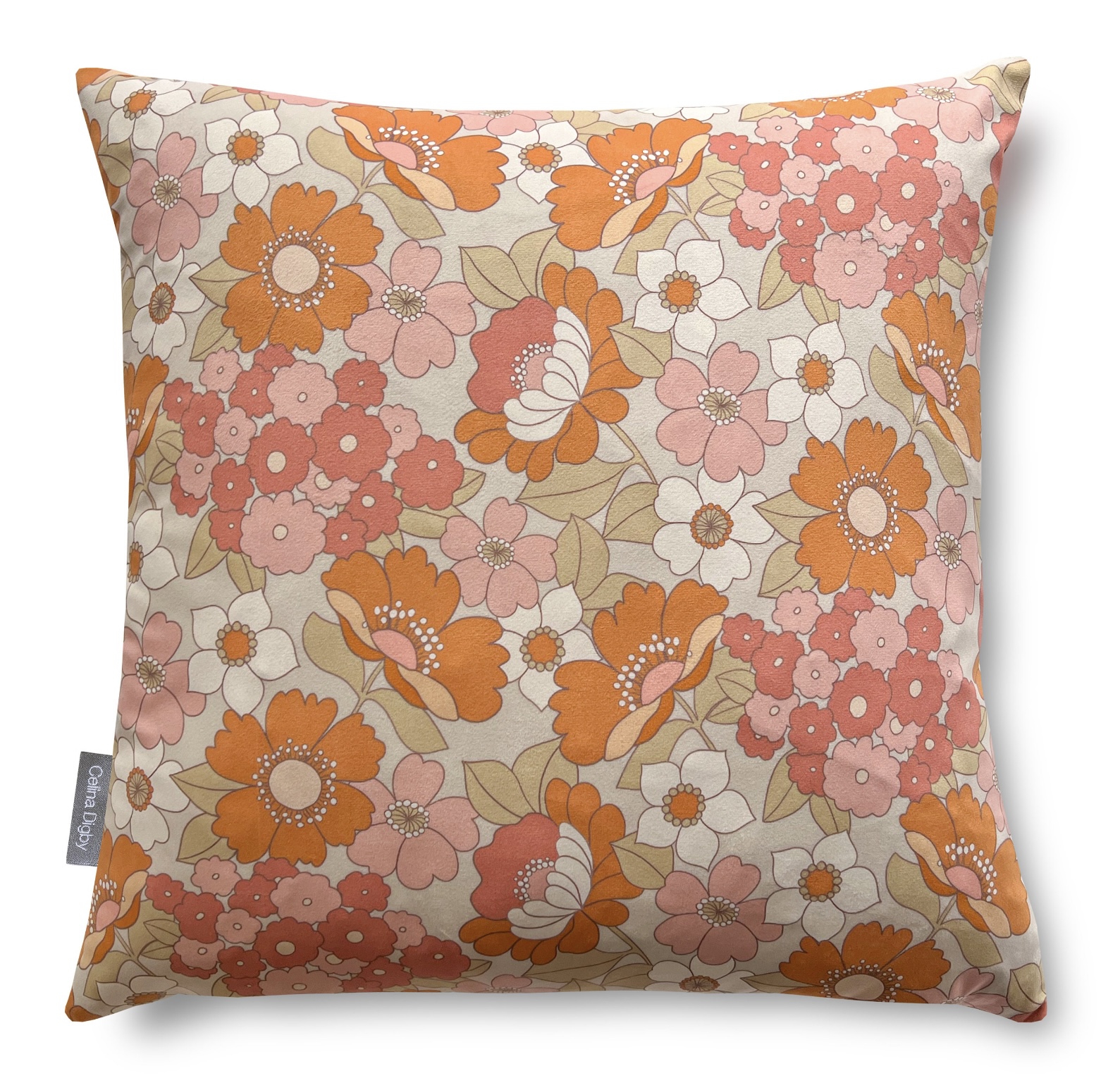 Celina Digby 60s Floral Cushion