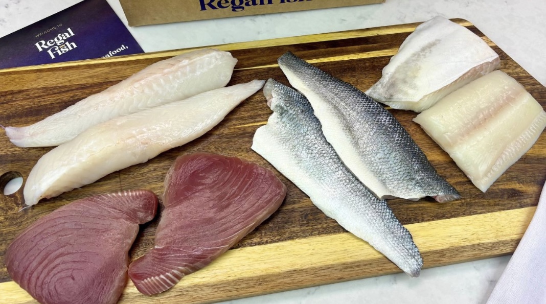 BBQ fish selection – Seafood Indulgence Pack with seabass, halibut, tuna, monkfish from Regal Fish