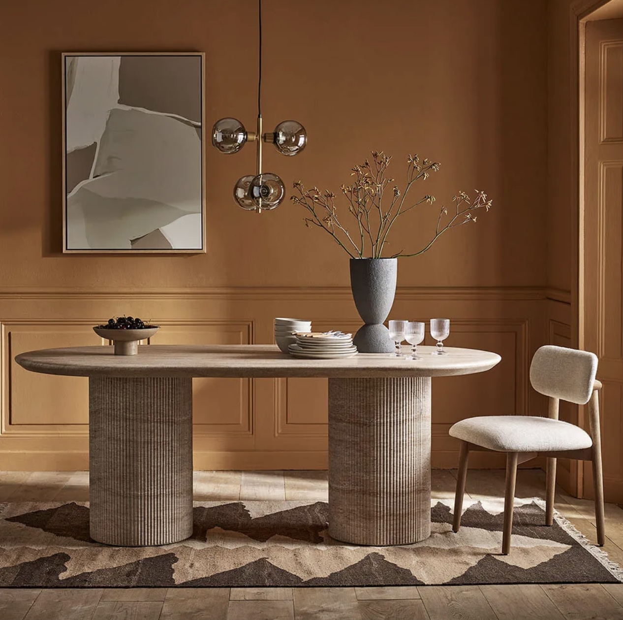 Dining and living room furniture from Atkin & Thyme