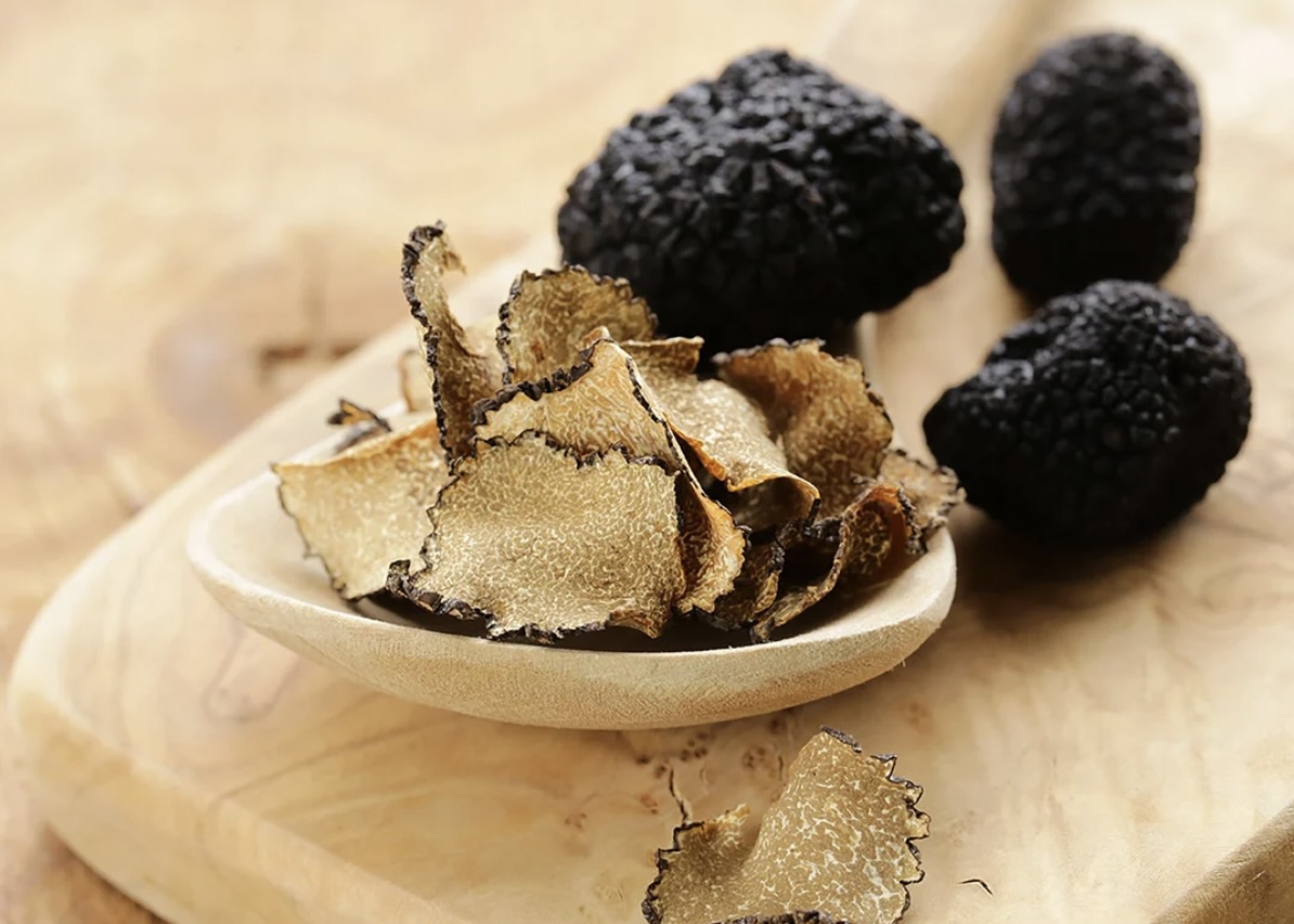 Fresh British black truffles for autumn cooking