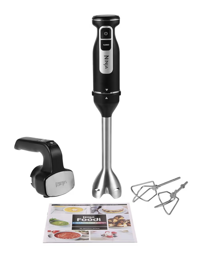 Ninja Foodi 2-in-1 Hand Blender & Mixer CI090UK with attachments