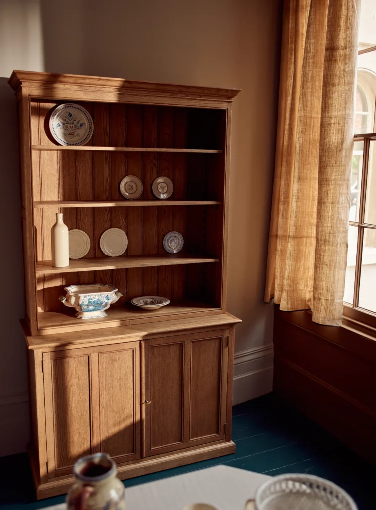 Dining Room Storage Ideas Dining room storage oak dresser Rowen and Wren Ivel oak dresser open shelving dining room
