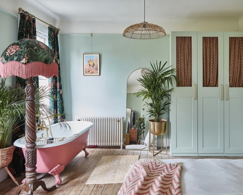Eclectic Bathroom lighting ideas
