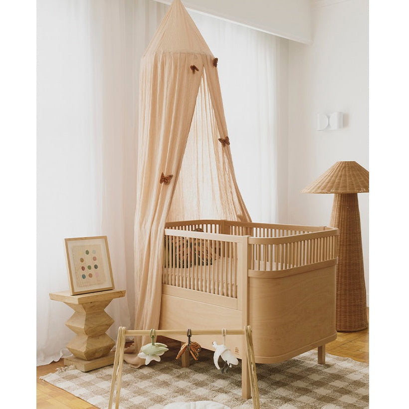 Nursery decor ideas girls canopy
