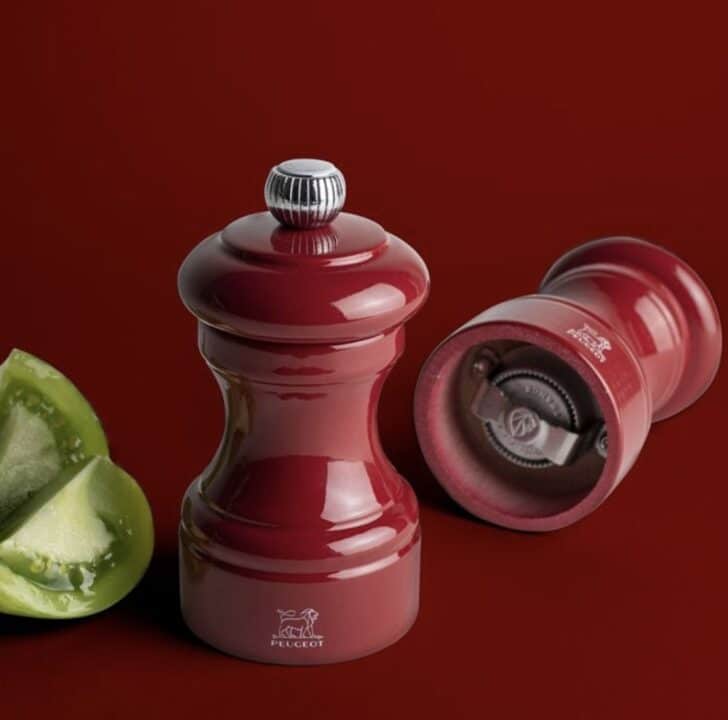 Stylish kitchen tools and cookware laid out for gifting