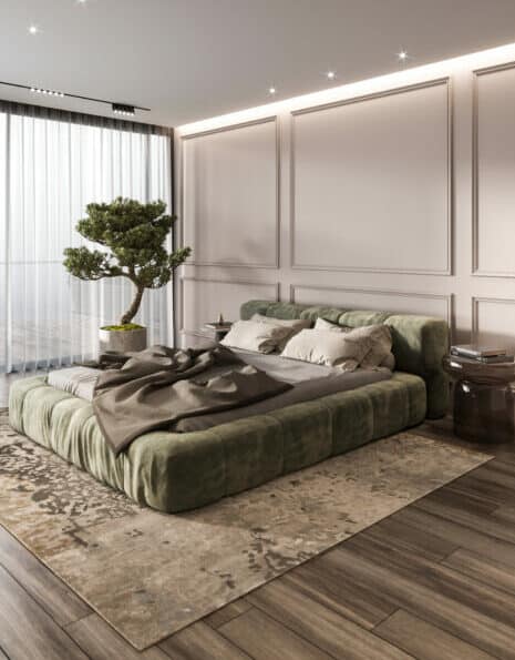 Bedroom ideas hub featuring calming, modern bedroom inspiration