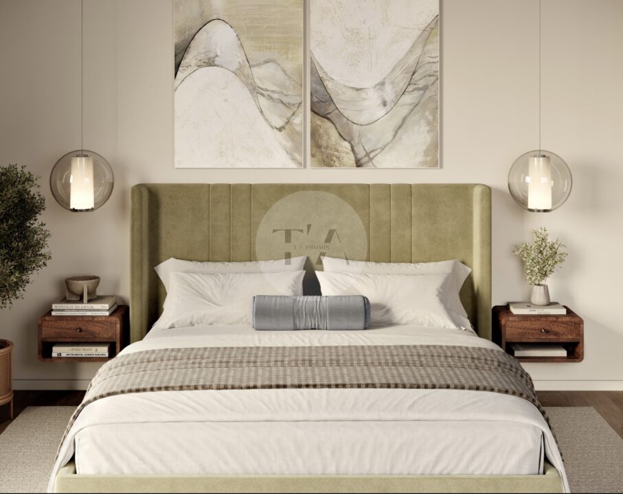Green and beige bedroom, beige and green bedroom, green and beige bedding, beige and green bedding, sage green and beige bedding, beige wall paint, green bedroom ideas