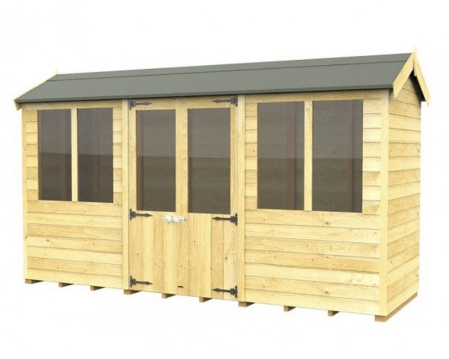 TotalSheds apex summer house 6ft x 10ft for small garden