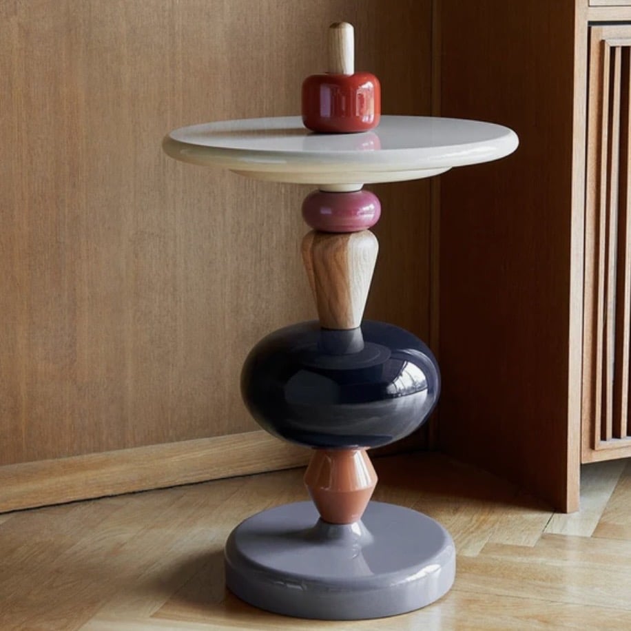 Unique side tables for living rooms: &Tradition MH1 Shuffle side table in Spectrum