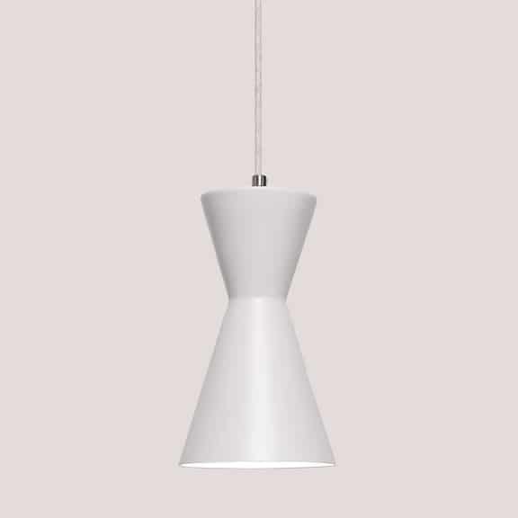 Patricia Lobo Vora pendant light in white, kitchen pendant lighting from Holloways of Ludlow.