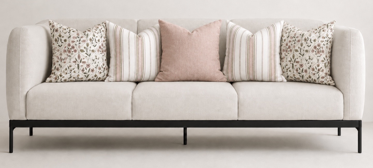 Pink and Green Cushions: Ways to Create Playfulness and Serenity