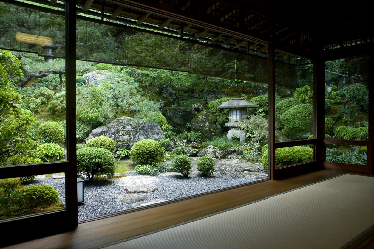 Japanese zen garden UK