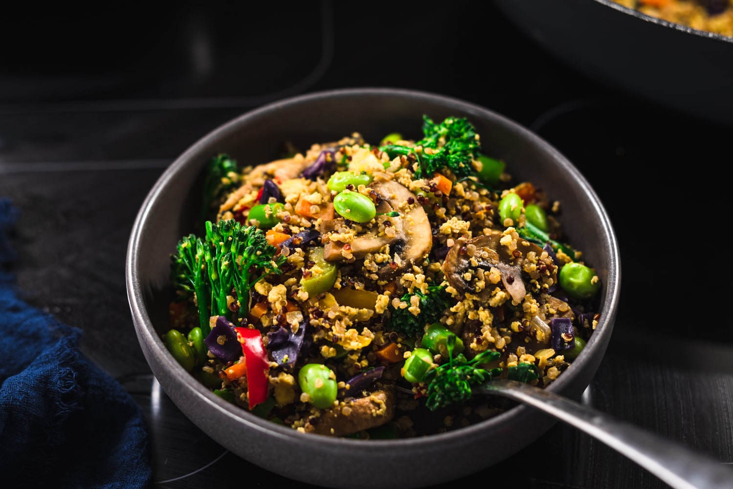 Quinoa Fry Rice Quinoa fried rice