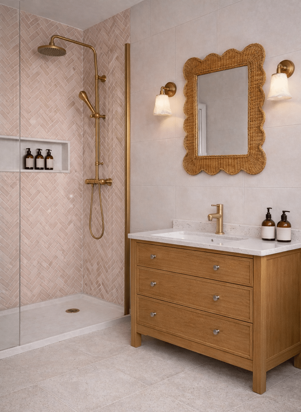 Pink Bathroom Ideas: Romantic, Retro, and Surprisingly Versatile