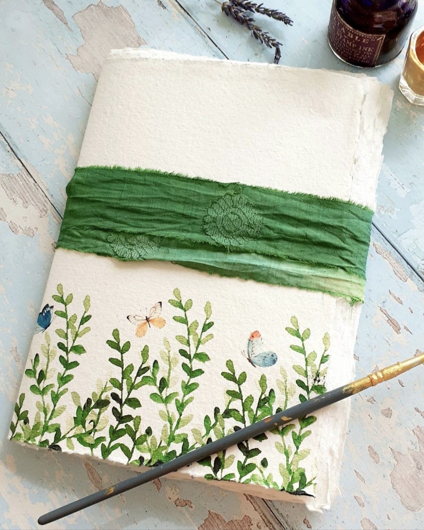 Gifts for watercolour artists handmade artists watercolour sketchbook