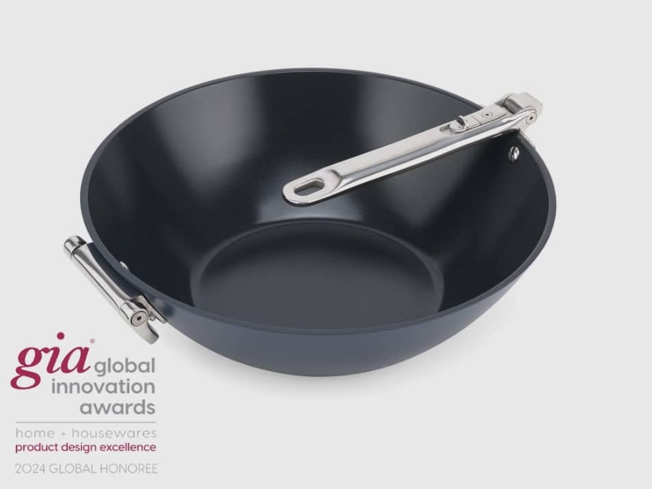 Joseph Joseph space-saving folding handle wok