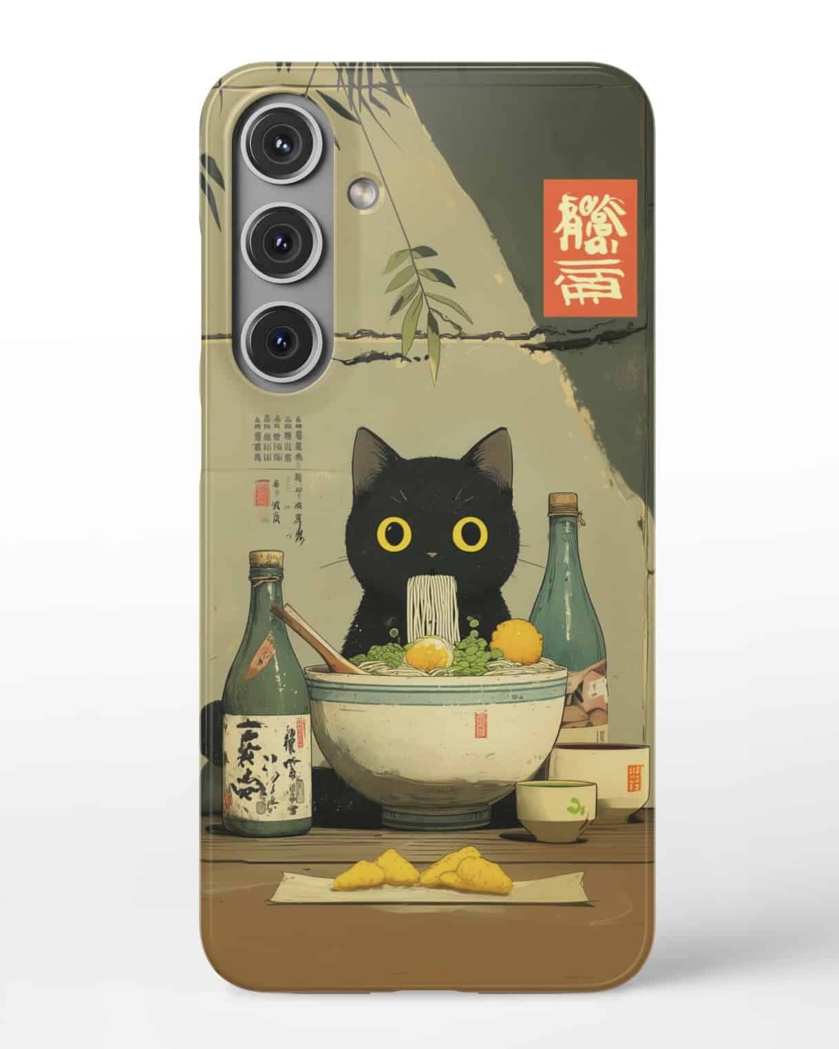 Ramen Cat phone case