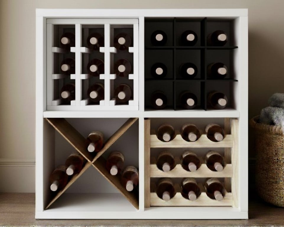 IKEA Kallax Wine Rack Insert