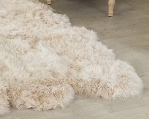 Native Natural Champagne sheepskin rug 180×240cm