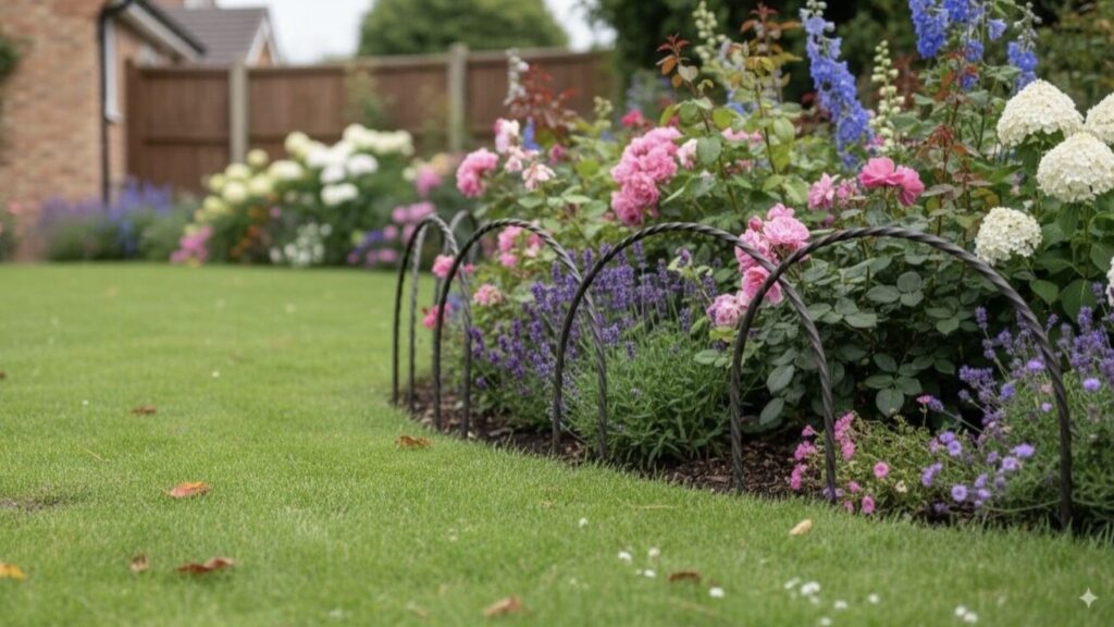 Garden edging ideas decorative