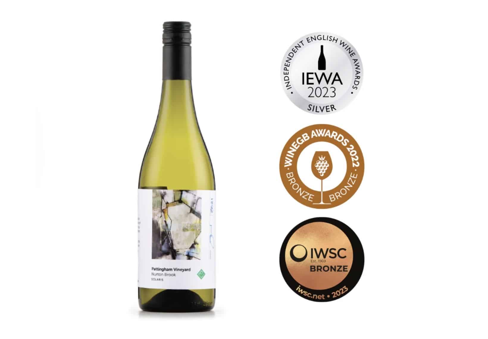 Award-Winning English White Wine – Nurton Brook 2023 Solaris perfect for warm weather entertaining at home