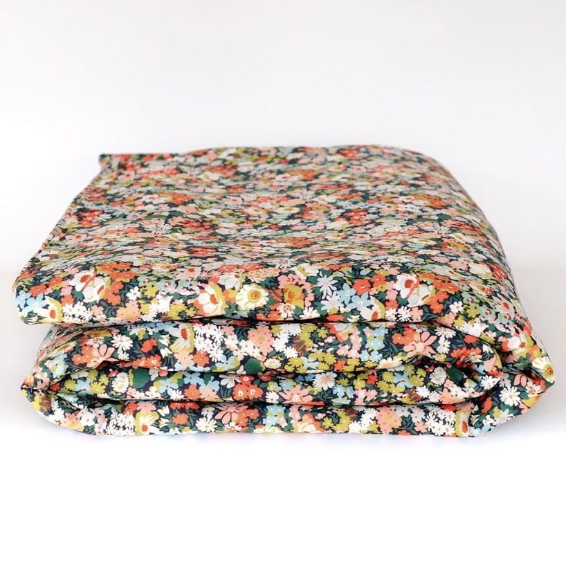 liberty thorpe green floral bedding set for cottage bedroom decor