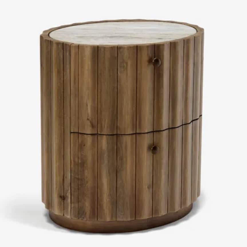 Treviso Marble Bedside Table - Atkin and Thyme