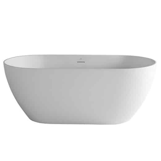 Freestanding oval bath