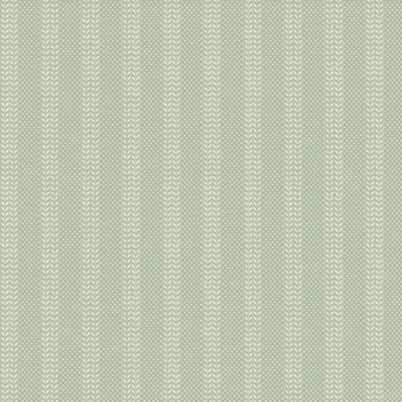 Farrow and Ball Polka Sprig wallpaper in sage green