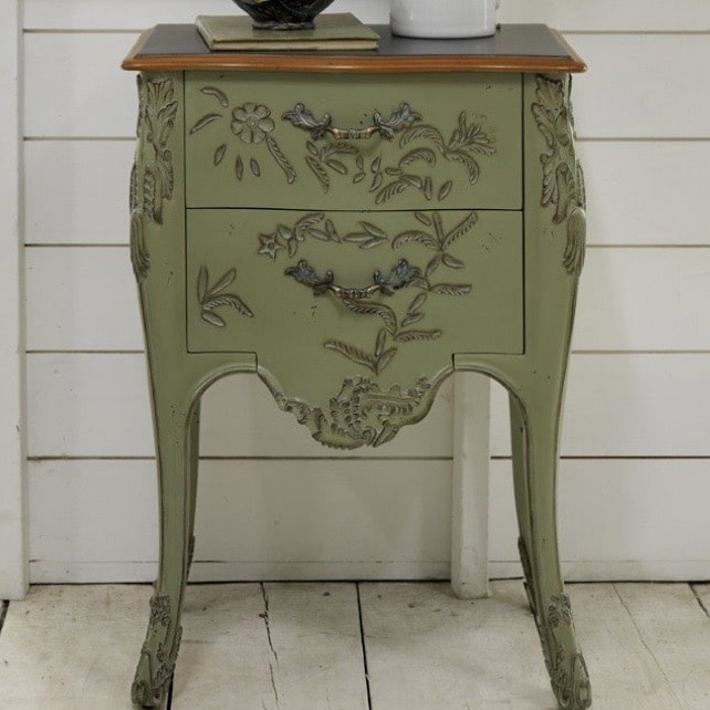 Floral Bedside Chest - And So To Bed