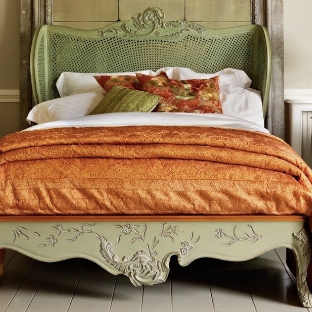 Floral Caned Bed - And So To Bed