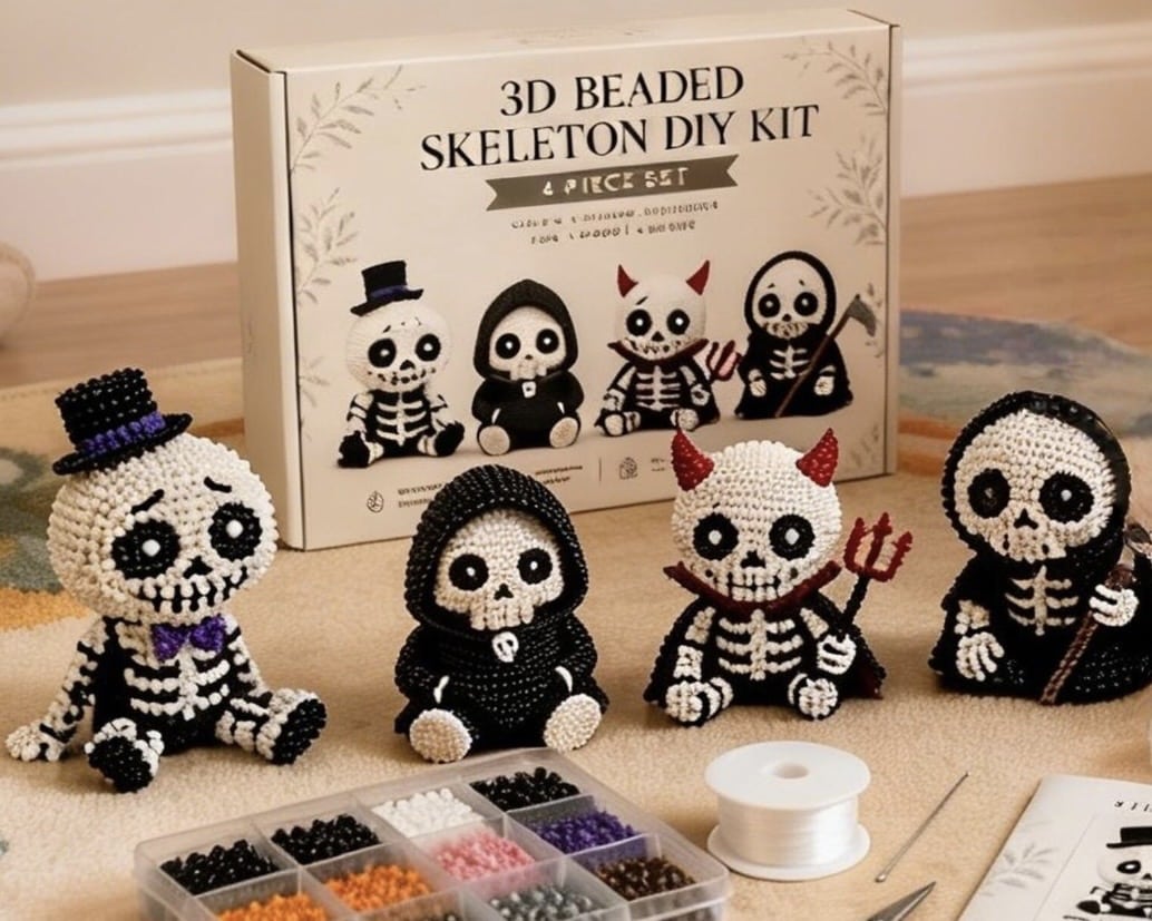 3D Beaded Skeleton DIY Kit