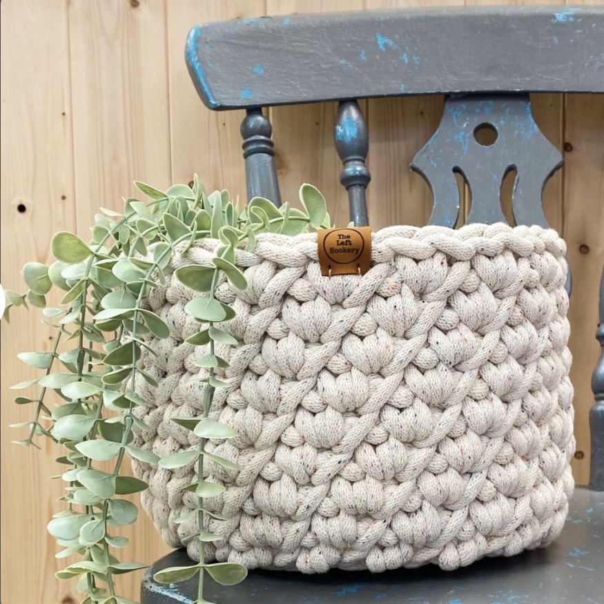 Super chunky crochet storage basket kit