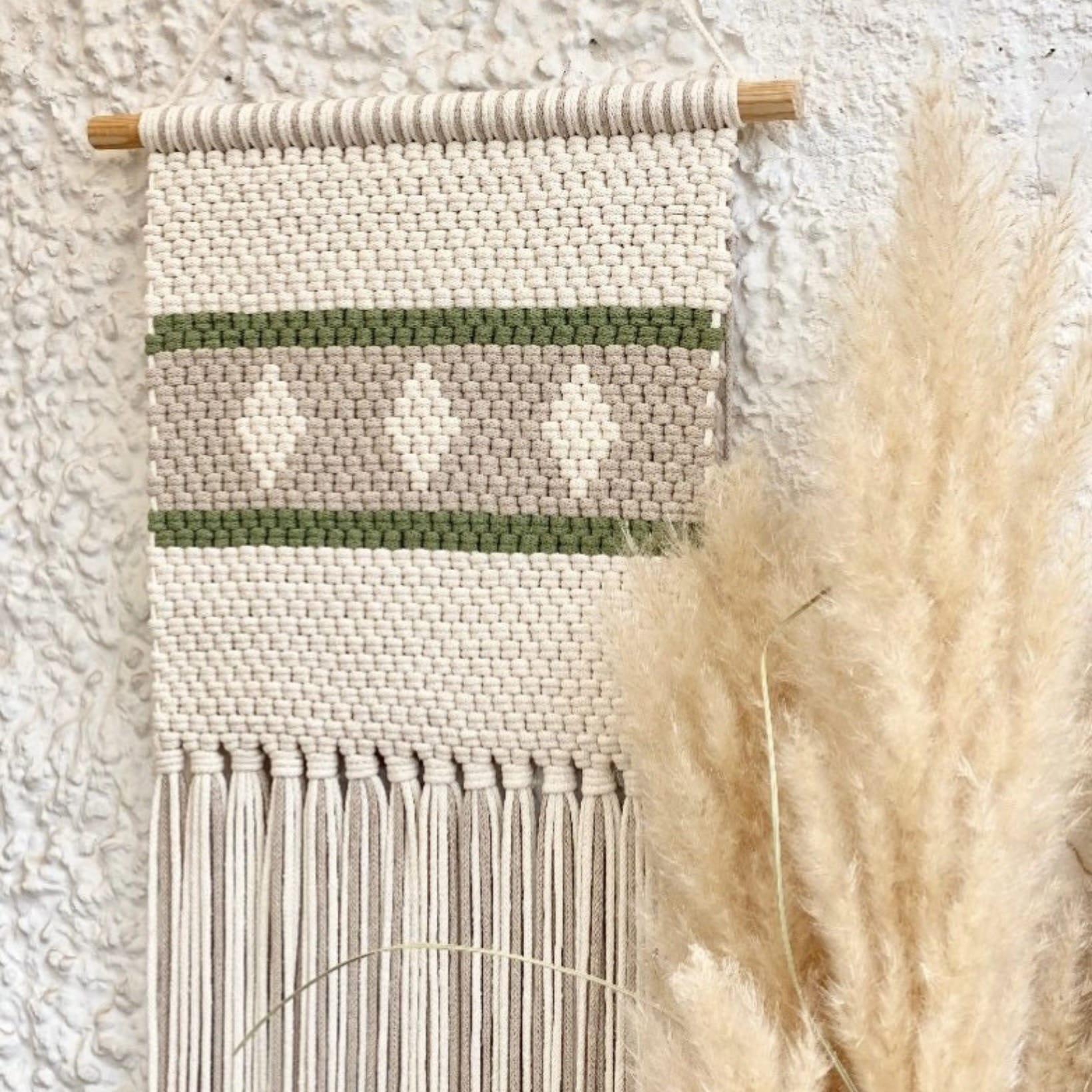 Sally tapestry macrame wall hanging by BetweenTheLinesCraft