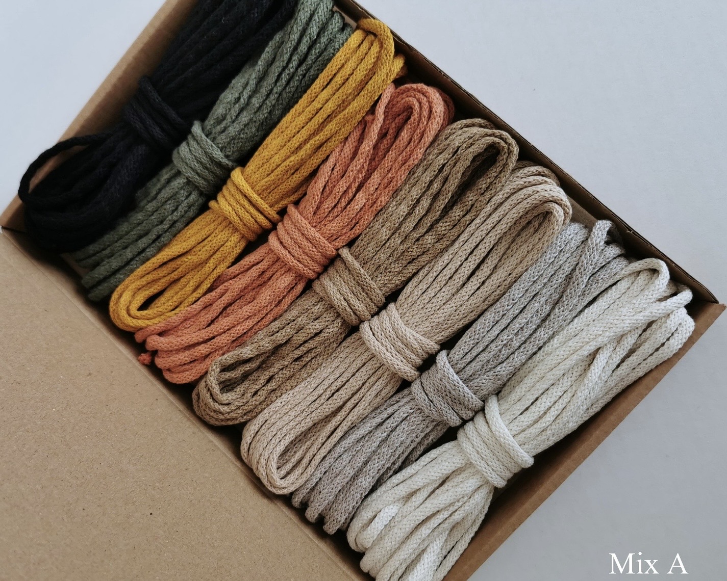 Macramé cord in multiple colours by CosyYarnsUK