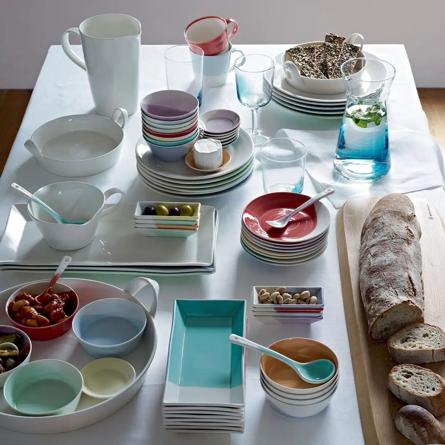 Charcuterie Board Ideas: How to Create a Beautiful Grazing Platter Charcuterie board ideas 1815 spread Royal Doulton 1815 trays styled for sharing