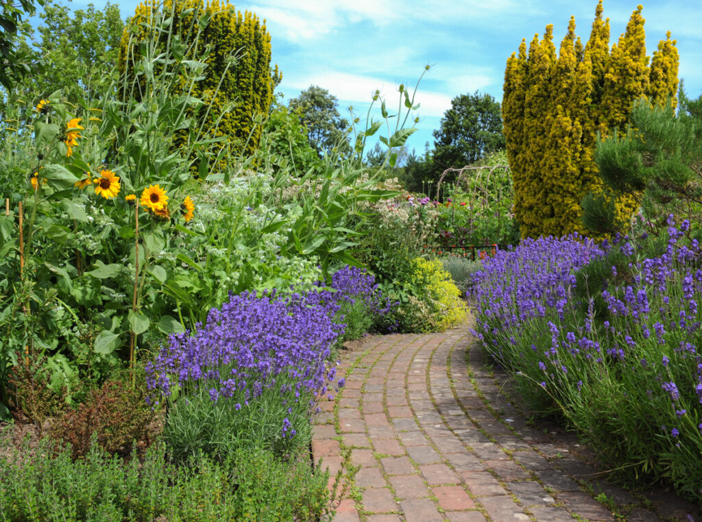 Garden path ideas brick